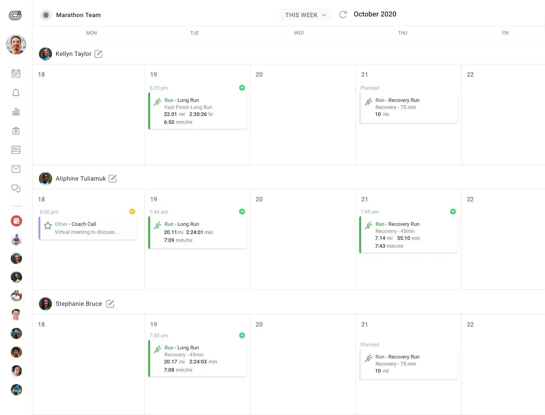Half Marathon Training Schedule